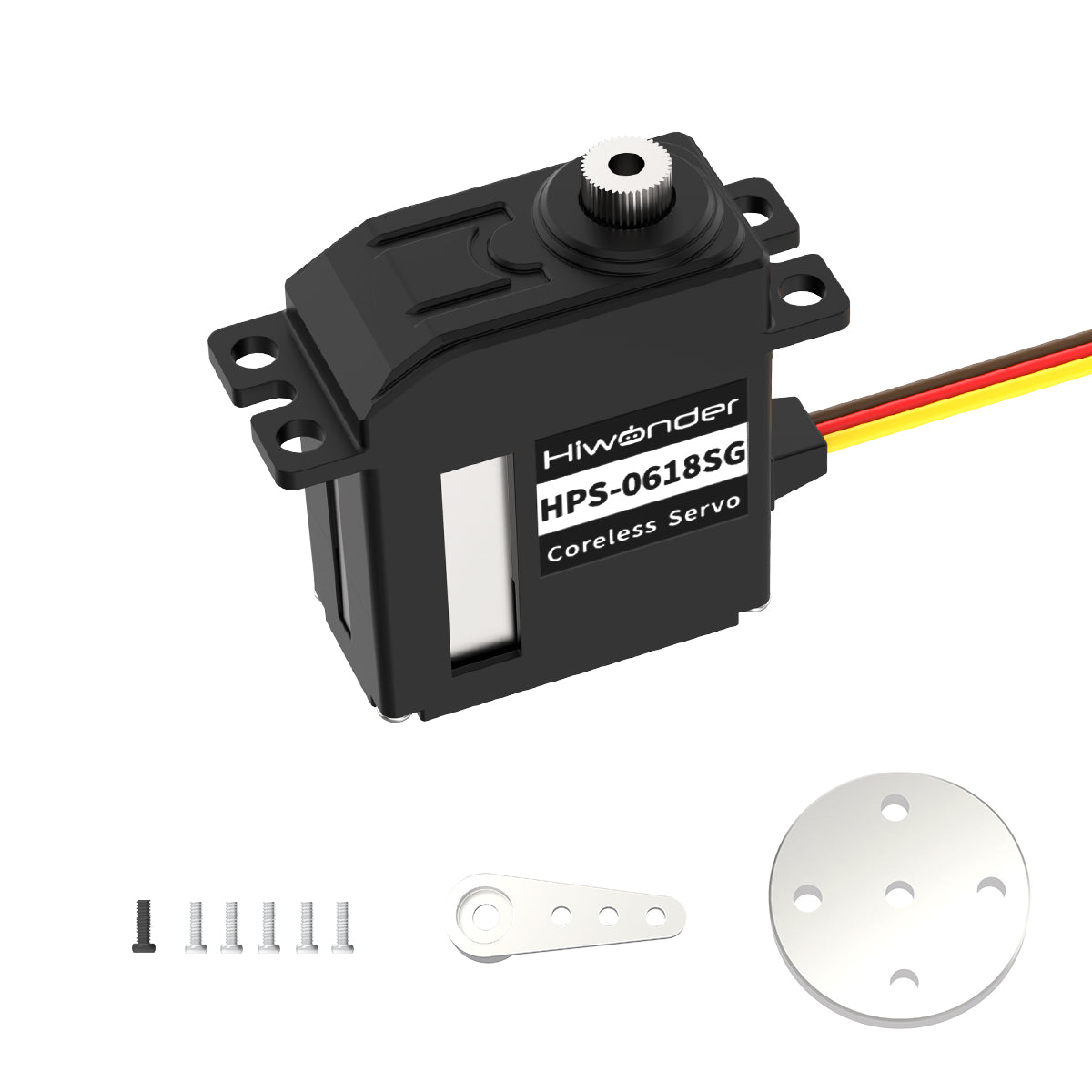 Hiwonder HPS-0618SG Micro High Speed Coreless Digital Servo Stainless Steel Gear for Quadruped Robot Dog Hiwonder HPS-0618SG Micro High Speed Coreless Digital Servo Stainless Steel Gear for Quadruped Robot Dog